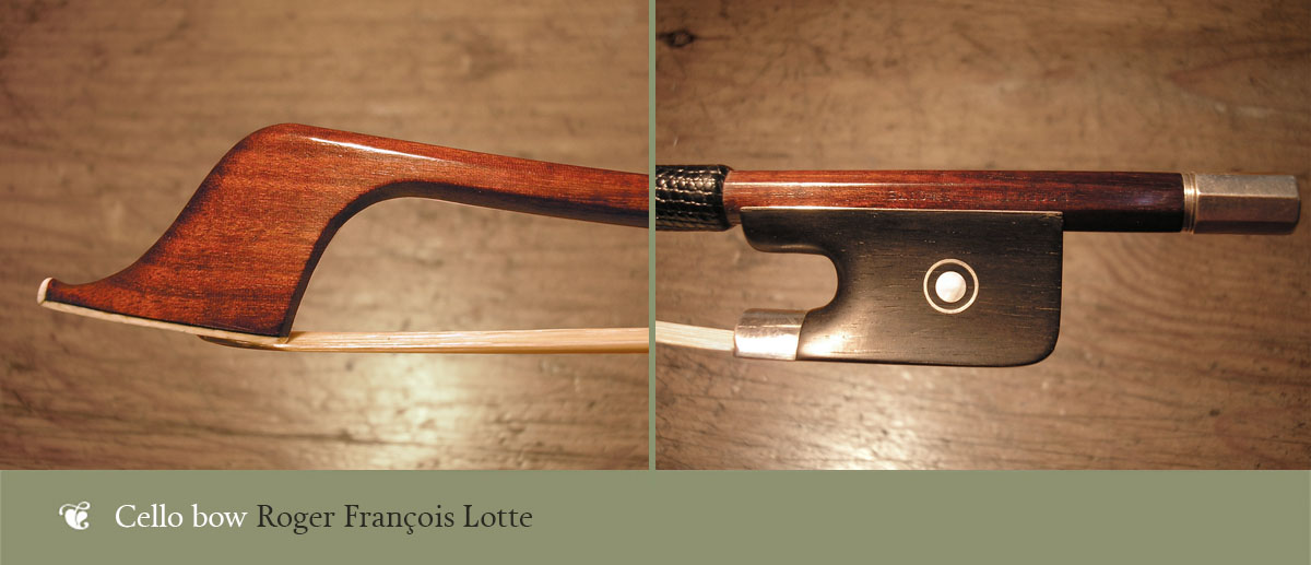 Roger François Lotte cello bow